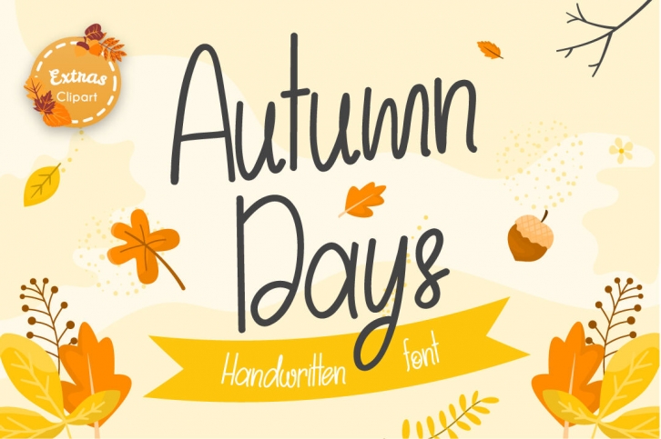 Autumn Days Font Font Download