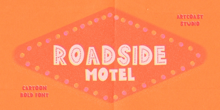 Roadside Motel Font Font Download