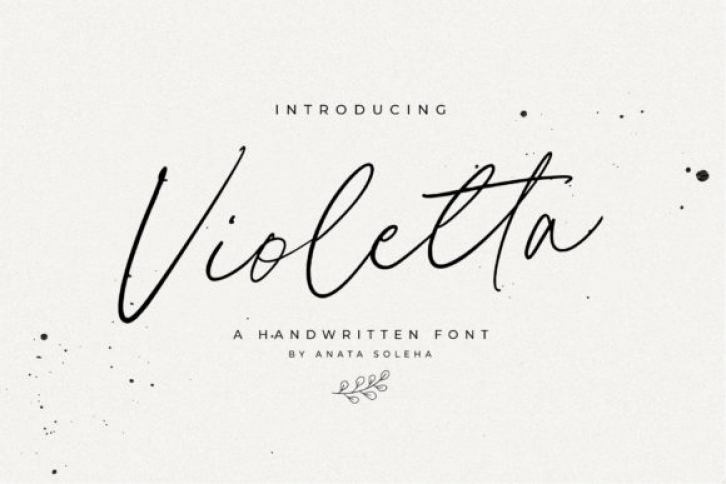 Violetta Font Download