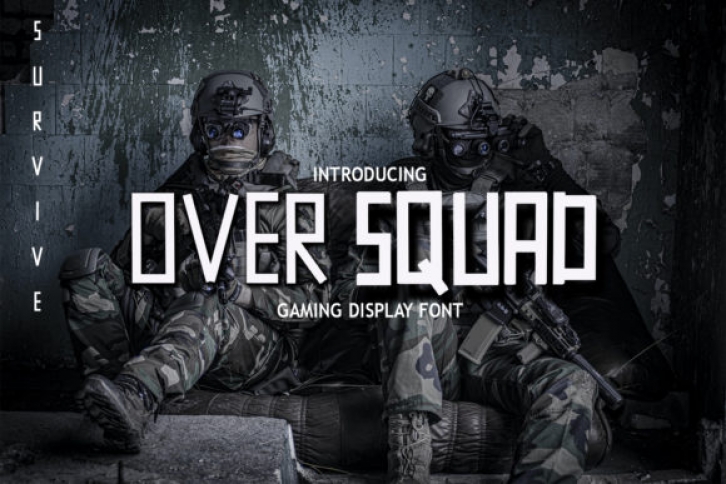 Over Squad Font Download