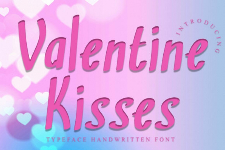 Valentine Kisses Font Download