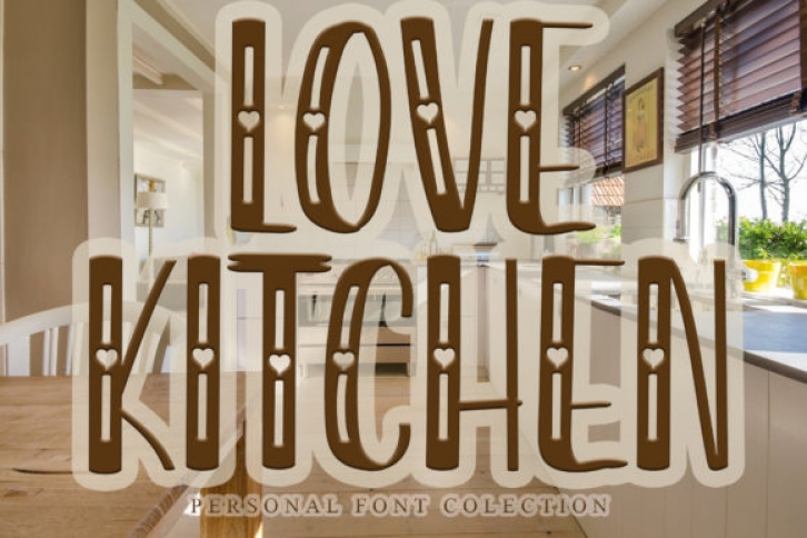 Love Kitchen Font Download