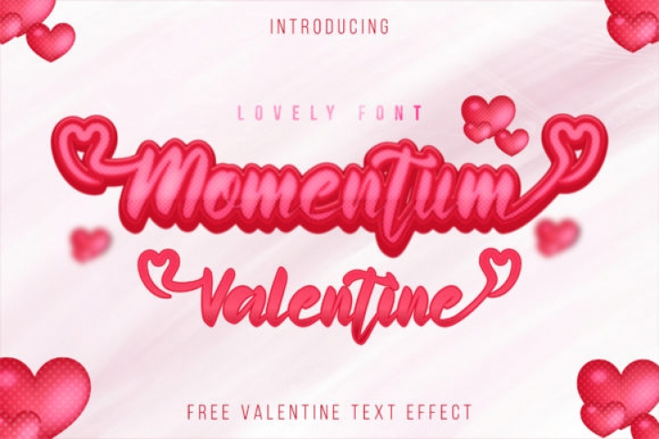 Momentum Valentine Font Download
