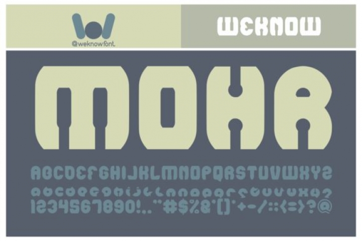 Mohr Font Download