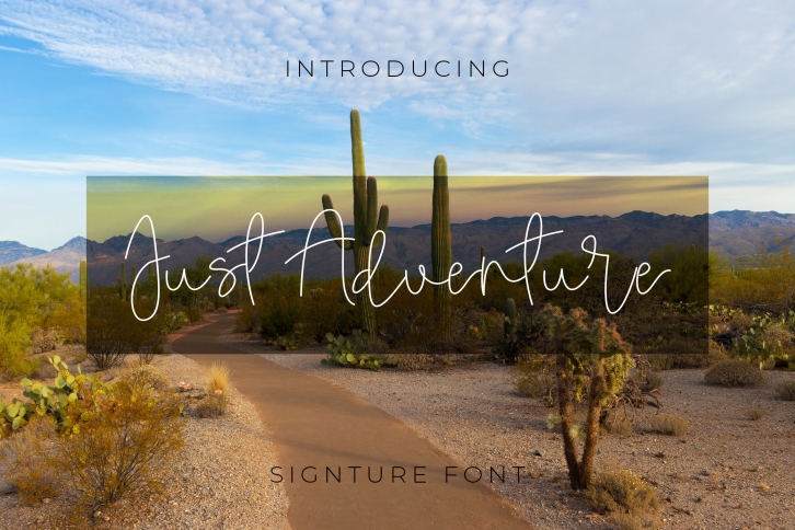 Just Adventure Font Download