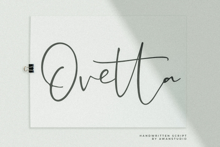 Ovetta Font Download