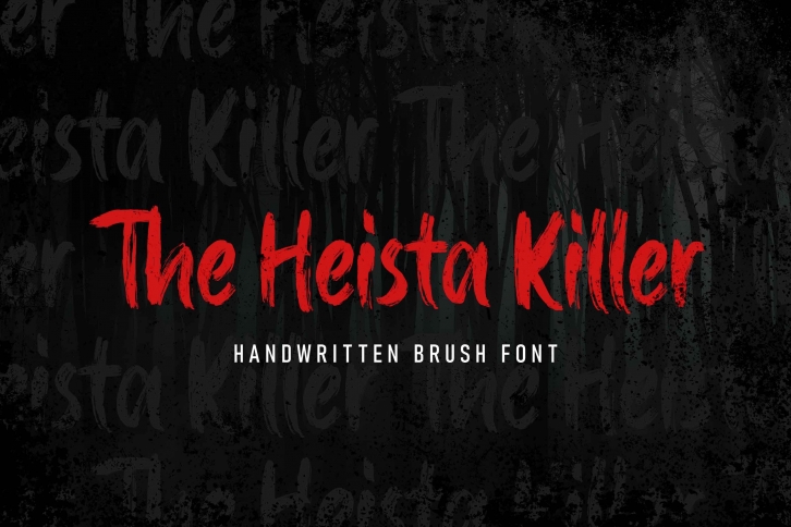 The Heista Killer Font Download