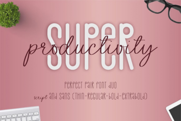 Super Productivity Font Download