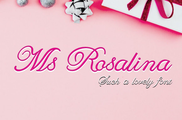 Ms Rosalina Font Download