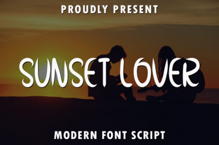Sunset Lover Font Download