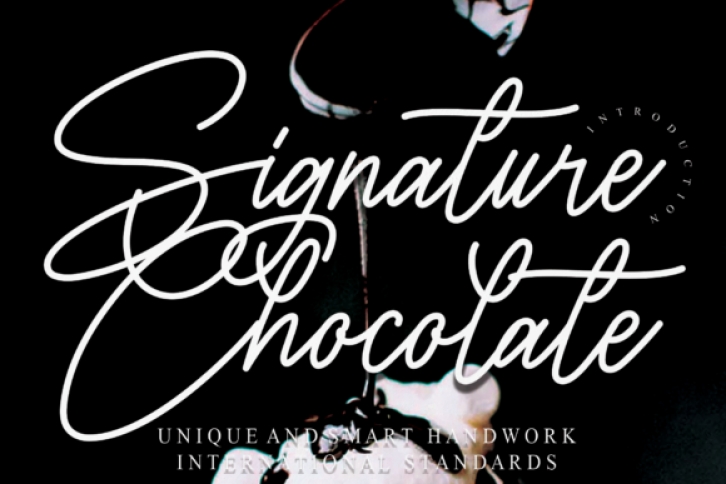 Signature Chocolate Font Download