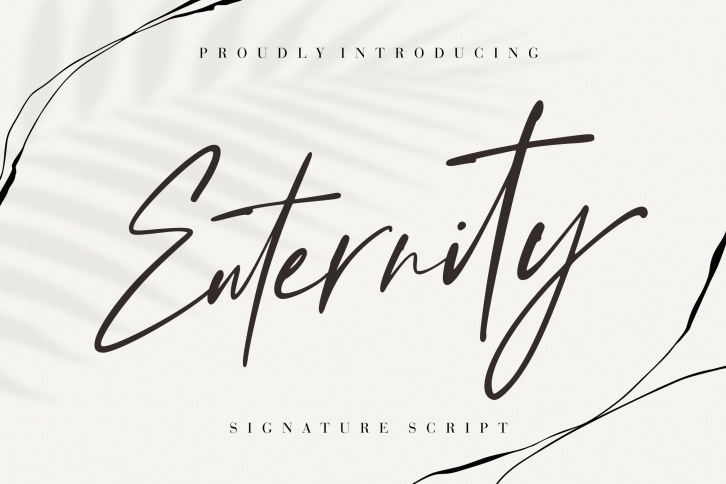Enternity Signature Script Font Download