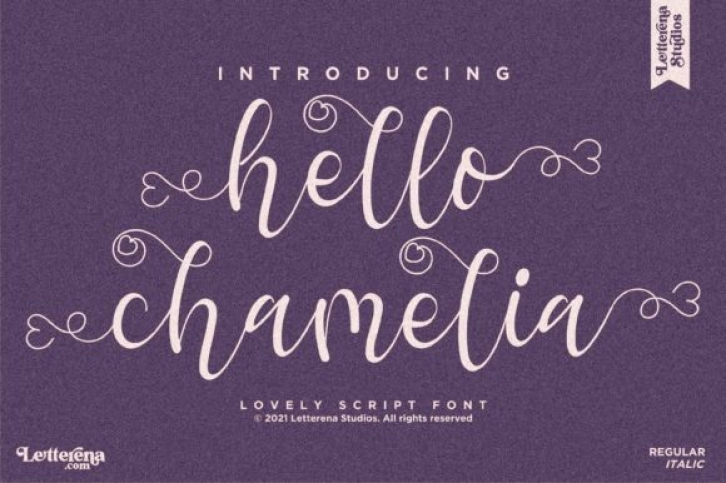 Hello Chamelia Font Download