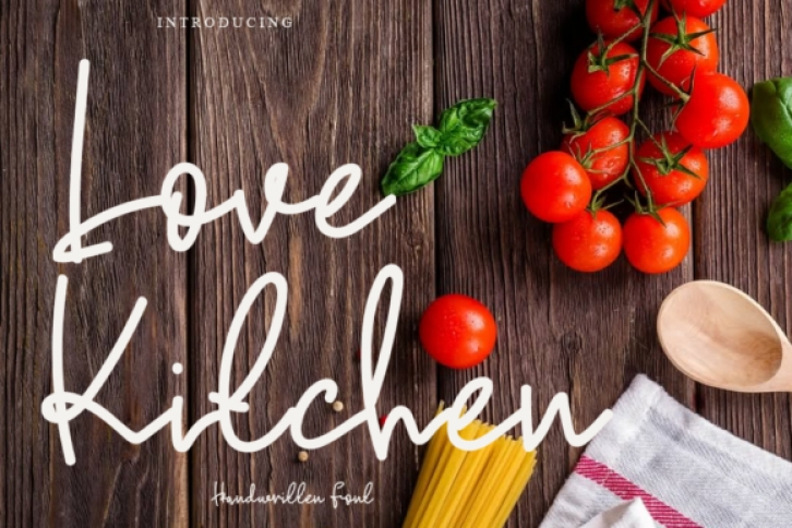Love Kitchen Font Download