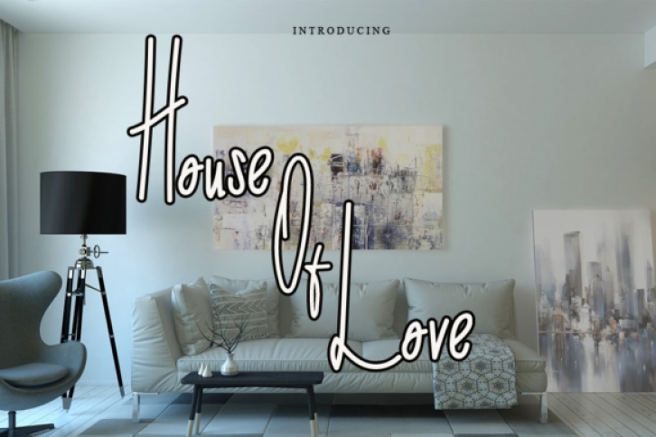 House of Love Font Download