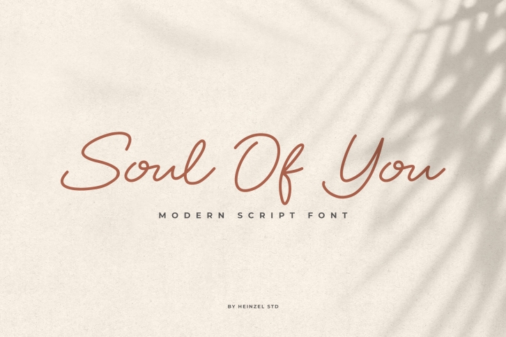 Soul Of You Font Download