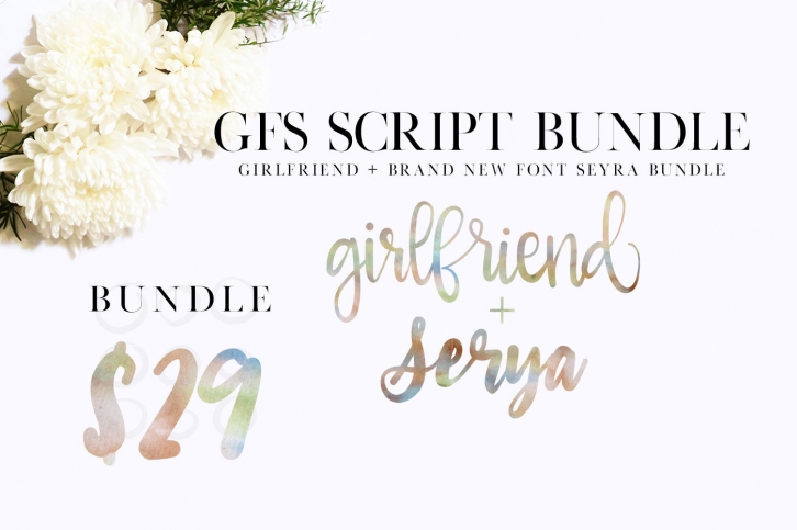 GSF Script Bundle Font Download