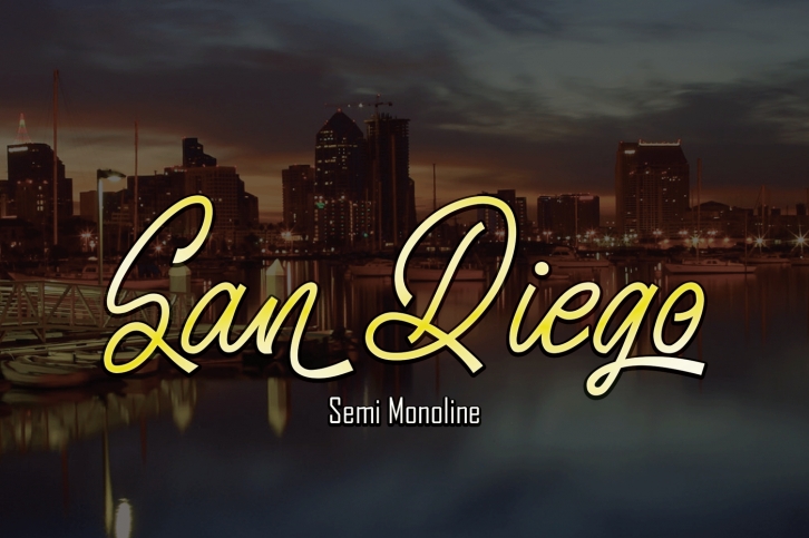 San Diego Font Download