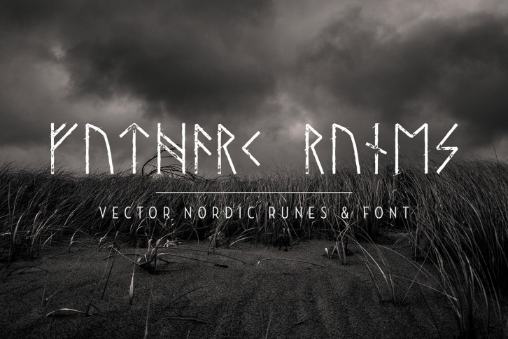 Viking Nordic Runes Font Download