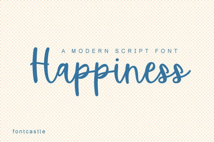 Happiness font Font Download