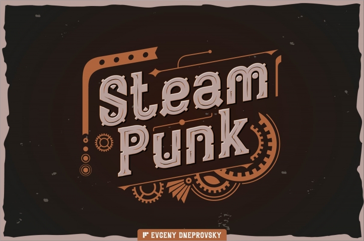 Steampunk Font Download