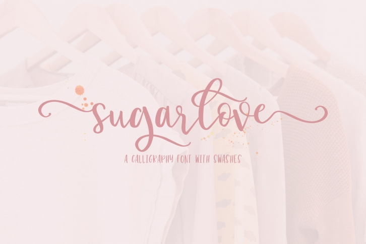 Sugarlove Calligraphy Font Font Download