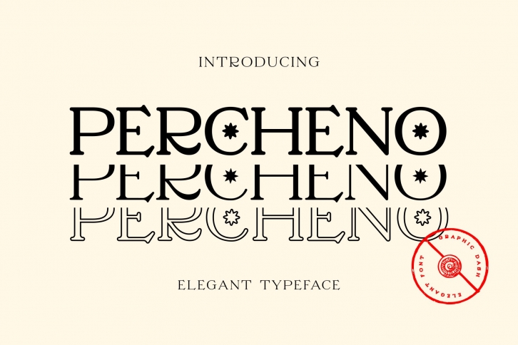 Percheno Elegant/Classy Font Download