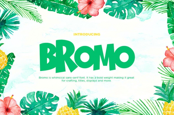 Bromo Font Download