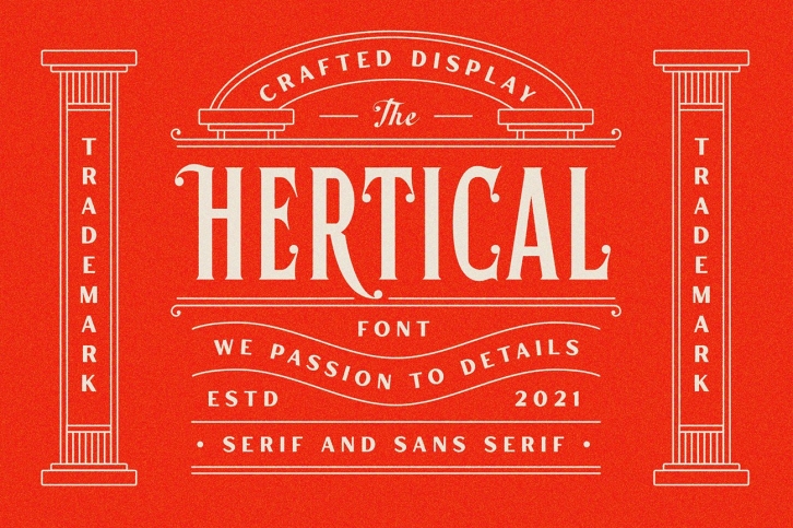 Hertical Font Download