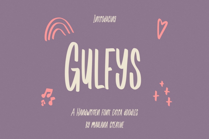 Gulfys Handwritten Extra Doodle Font Download
