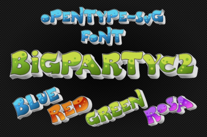 BigPartyC2 Font Download