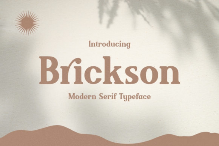 Brickson Font Download
