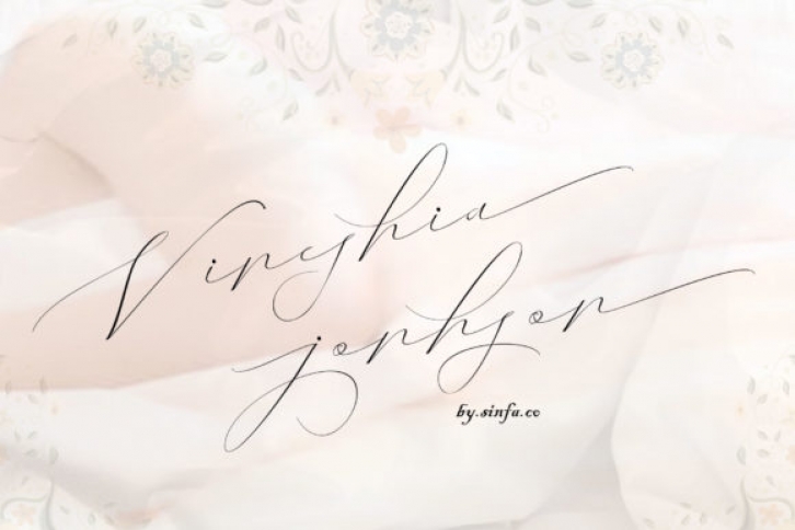 Vaneshia Jonhson Font Download