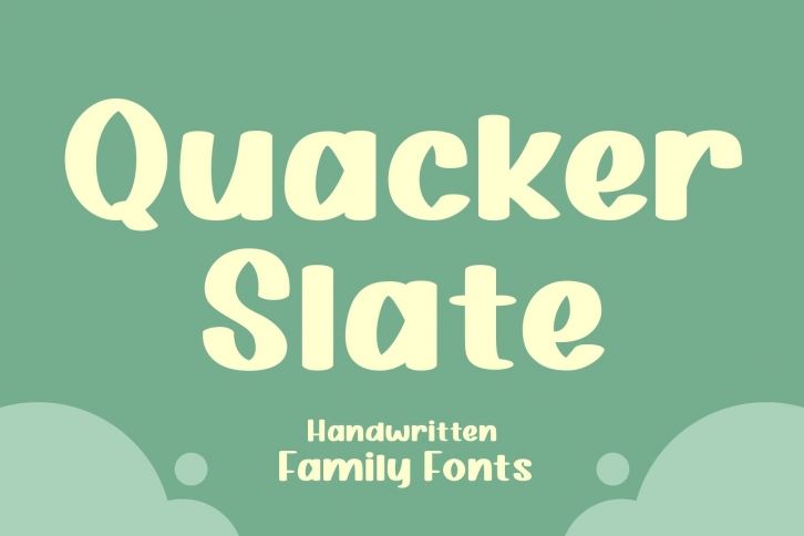 Quacker Slate Family Font Download