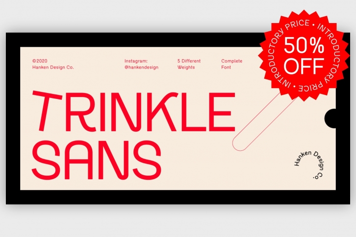 Trinkle Sans Font Download