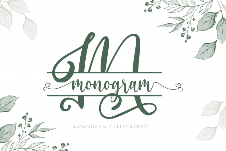 Monogram Calligraphy Font Download