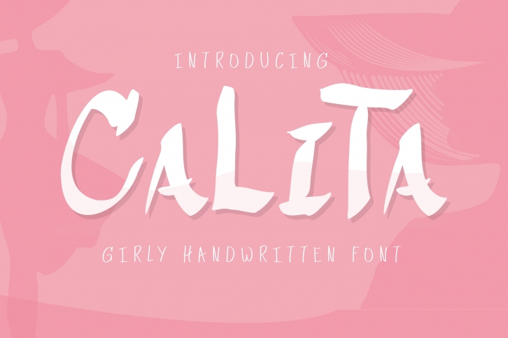 Calita Handwritten Font Download