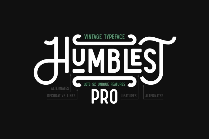 Humblest Pro Font Font Download