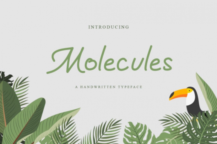 Molecules Font Download