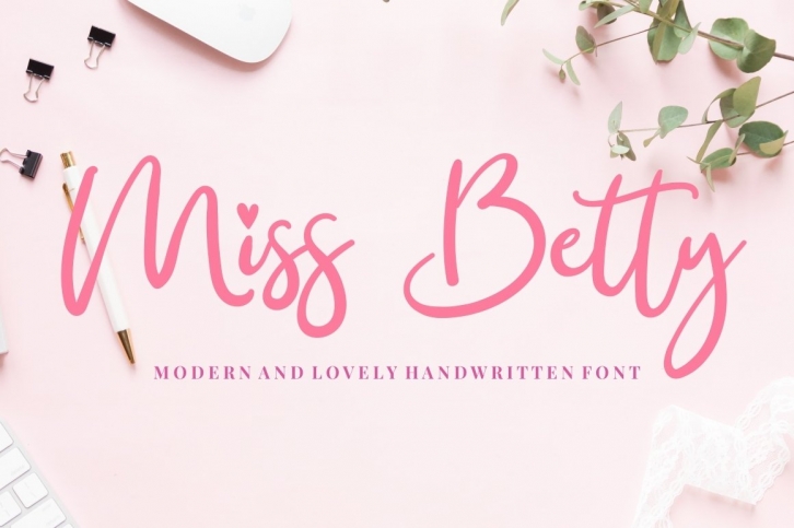 Miss Betty Font Download