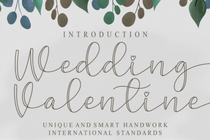 Wedding Valentine Font Download