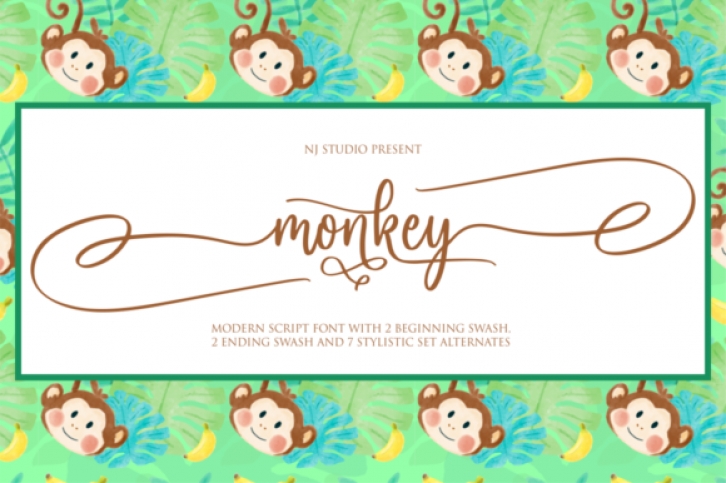 Monkey Font Download