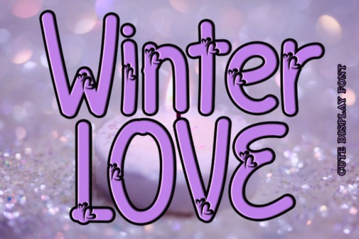 Winter Love Font Download