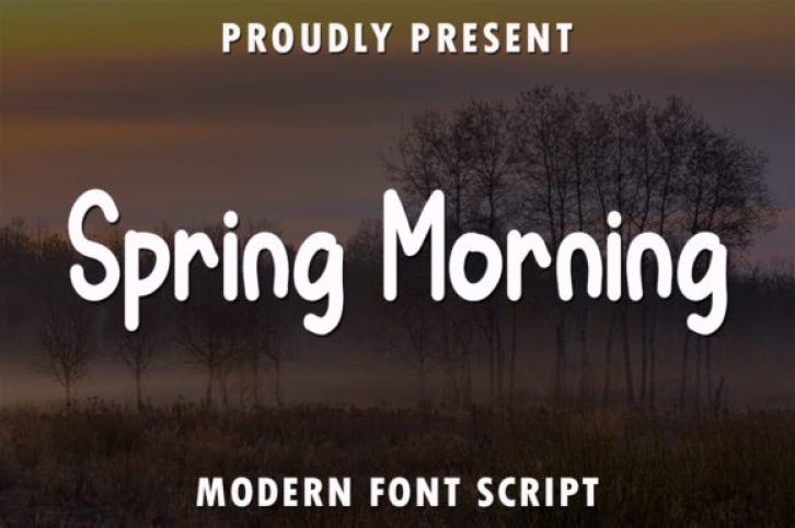 Spring Morning Font Download