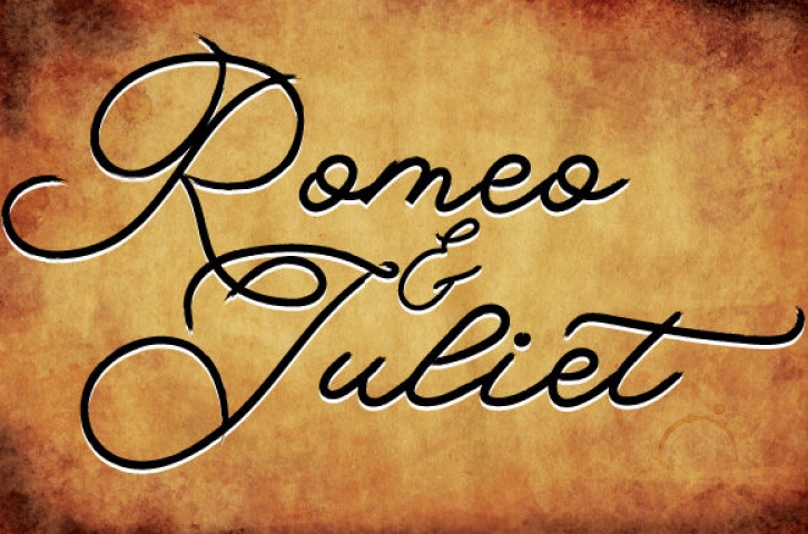 Romeo and Juliet Font Download