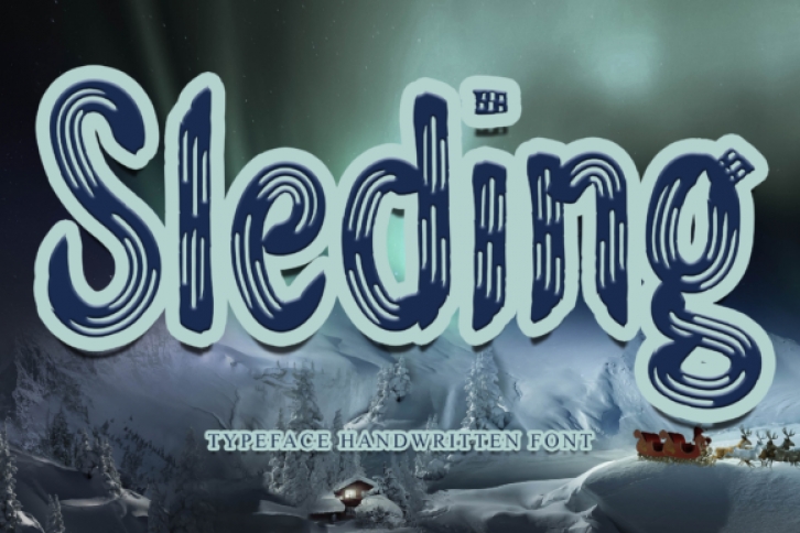 Sleding Font Download