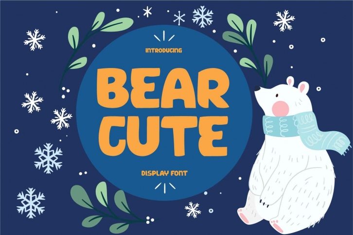 BEAR CUTE Font Download