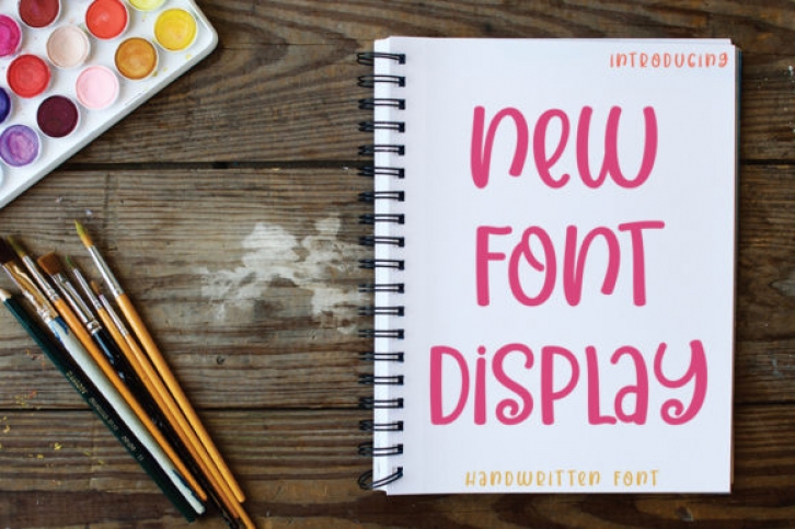 New Font Display Font Download