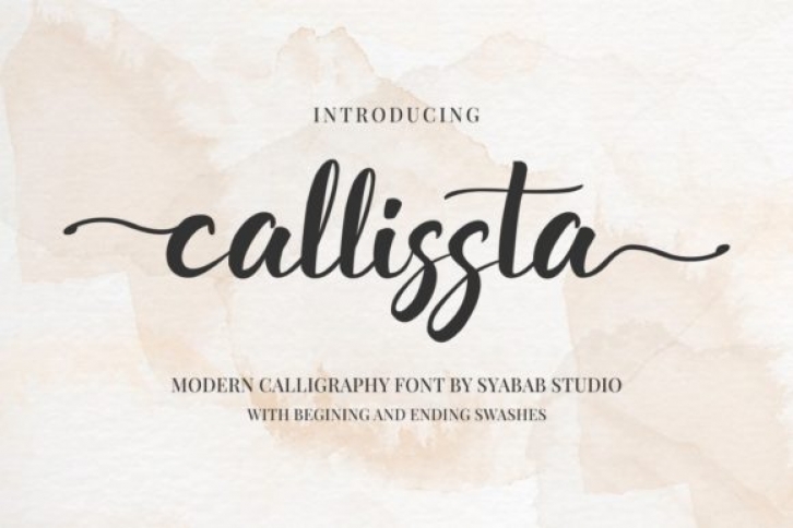 Callissta Font Download