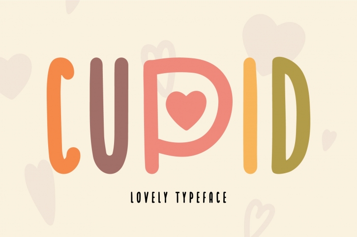 Cupid lovely font Font Download